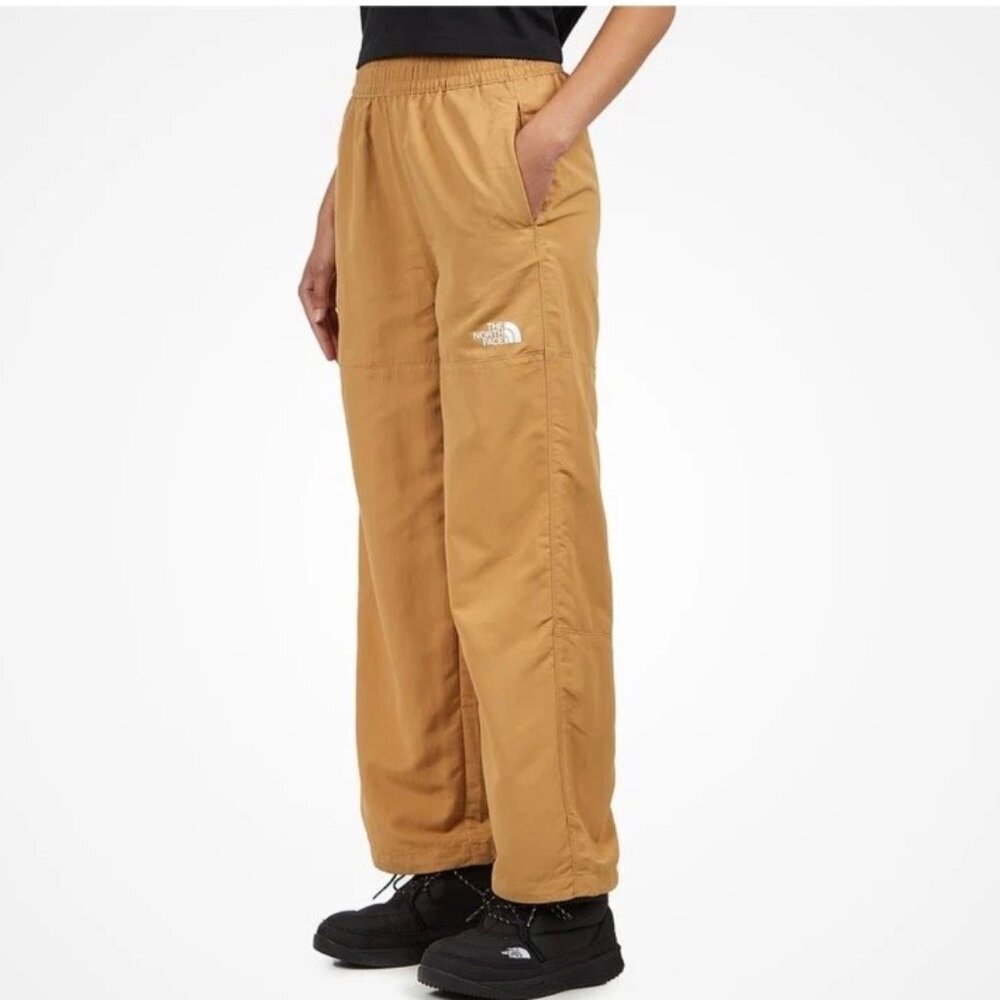 NWT The North Face Women's TNF Nylon Easy Pants Almond Butter XL